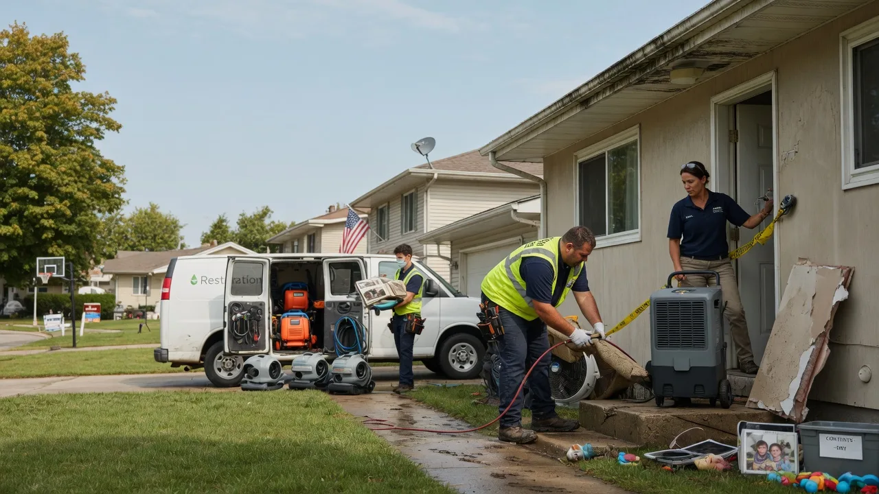 Water Damage Restoration in Powers, MI near me